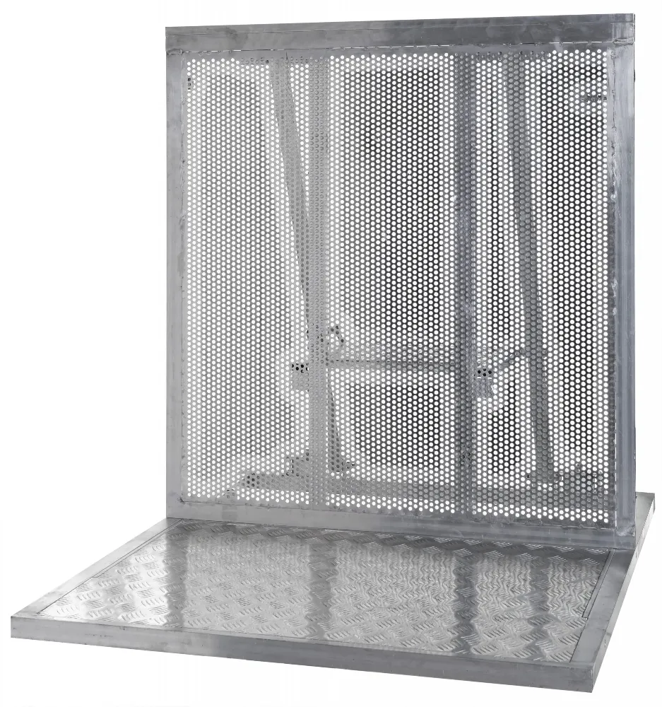 Bühnengitter C4 Alu mit Verriegelungen