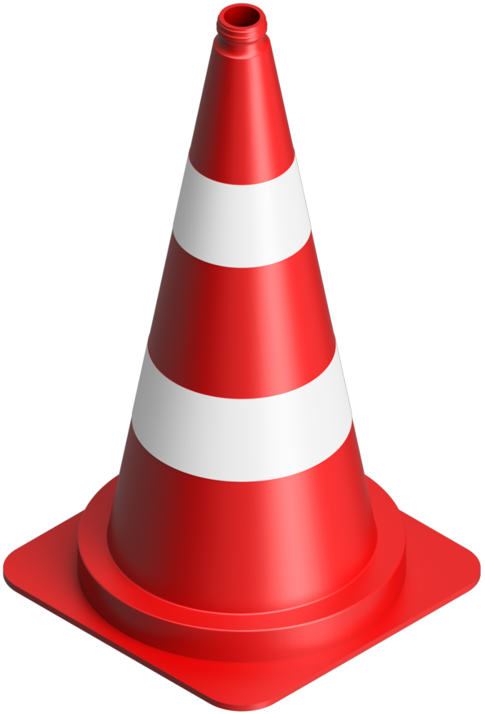 Pylone Leitkegel 750 mm RA 2