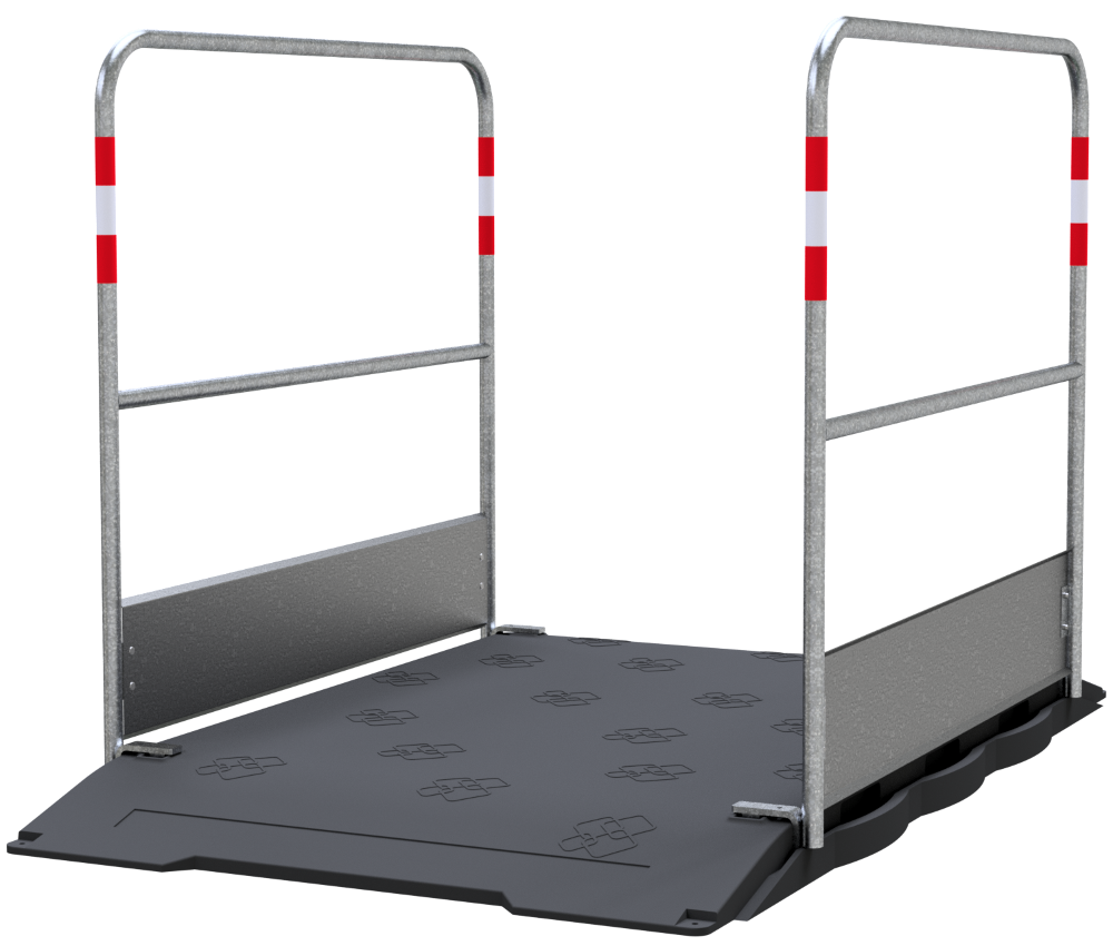 Grabenbrücke aus Kunststoff