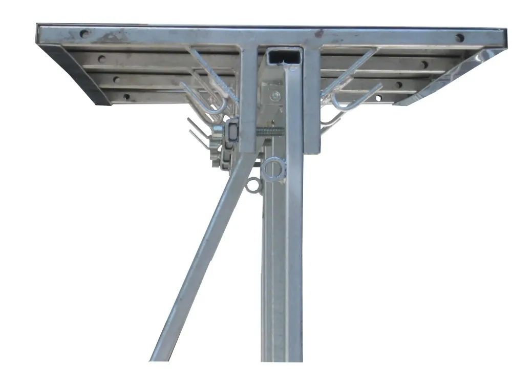 Bühnengitter Top Bar Aufsatz Alublech