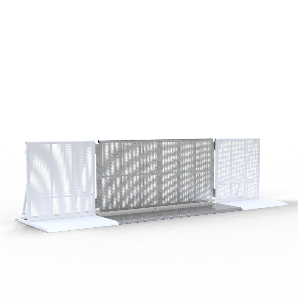 Bühnengitter Fluchttor Stahl