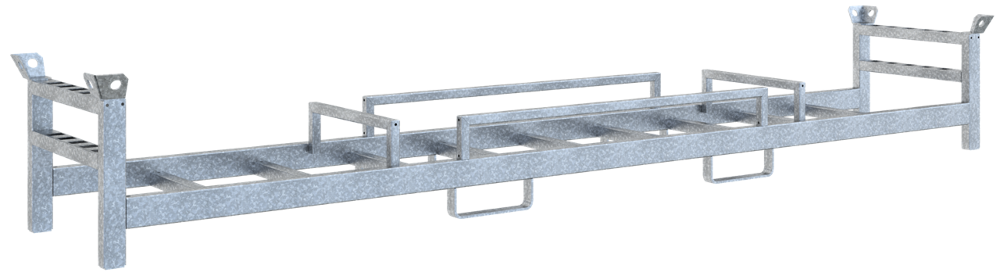 Transportgestelle KP-10 Bauzaun Kombi-Transportpalette
