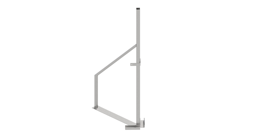 Eck-Holzbauzaunständer