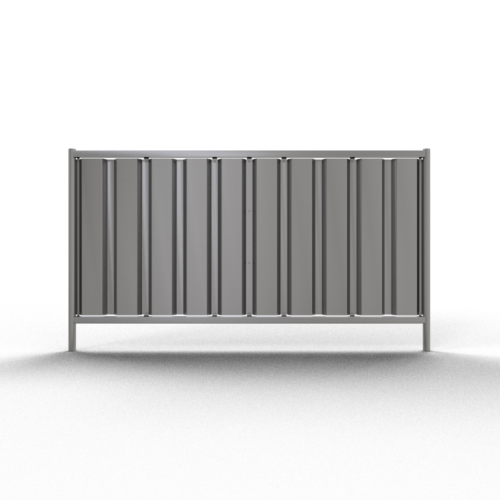 Trapezblech Bauzaun 220 x 120