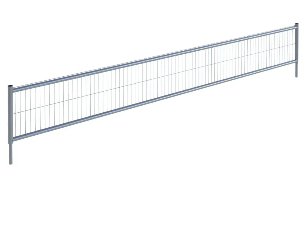 MZ-9 Bauzaun Mobilzaun Erhöhung auf 60 cm