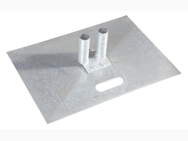 Bauzaun Mobilzaunplatte 500 x 700 mm