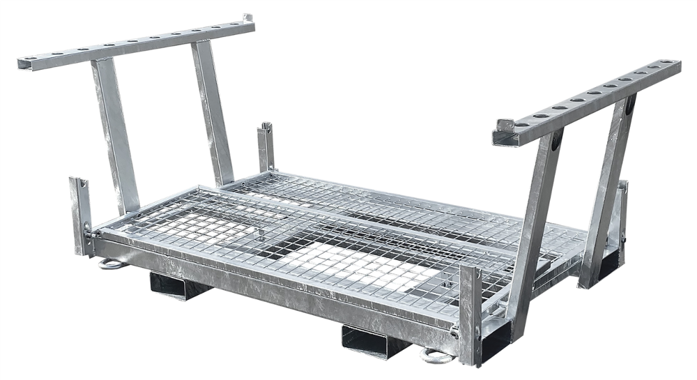 Transportgestelle KP-20  Schrankenzaun  Kombi-Transportpalette