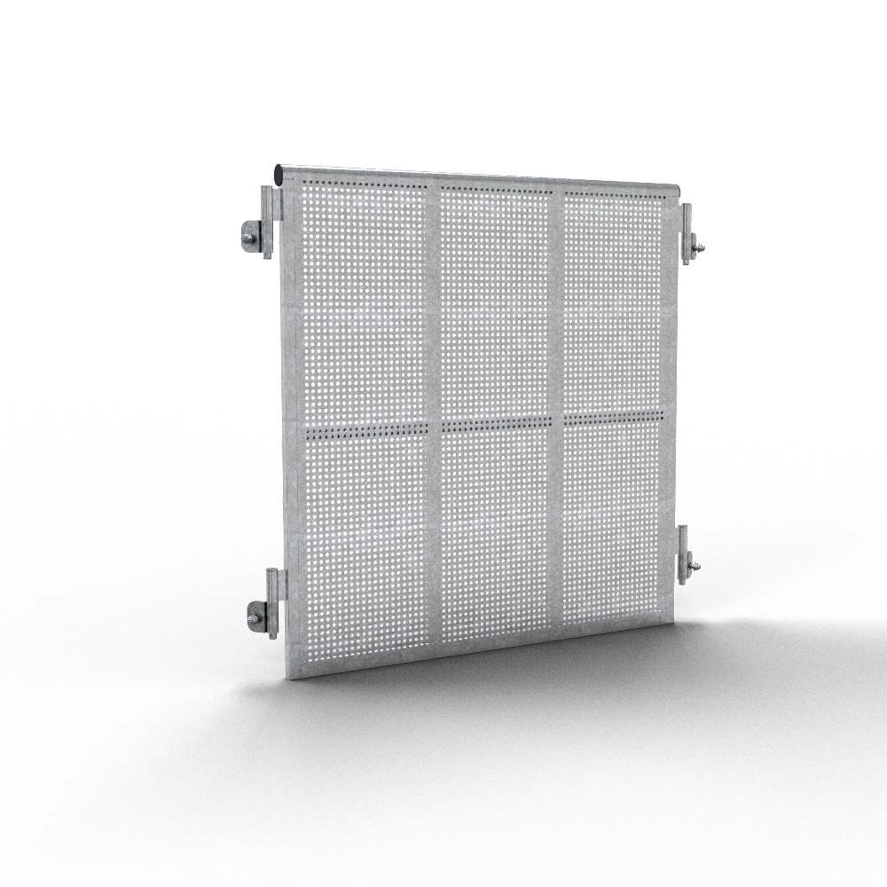 Kurven-Element für  Bühnengitter Stahl