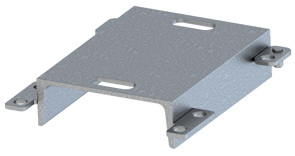 Schlauch- und Kabelbrücke Durchlass Stahl